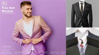 2478+ Suit Mockup Free Download Free Editable PSD Template