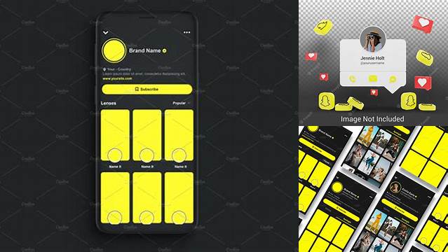 2485+ Snapchat Mockup PSD Free Download