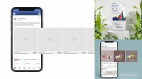 2496+ Facebook Carousel Mockup Free Download Hight Resolution