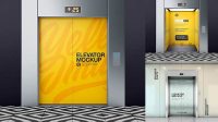 2503+ Elevator Mockup Best for Showcase