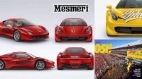 2505+ Ferrari Mockup Photoshop Freebie