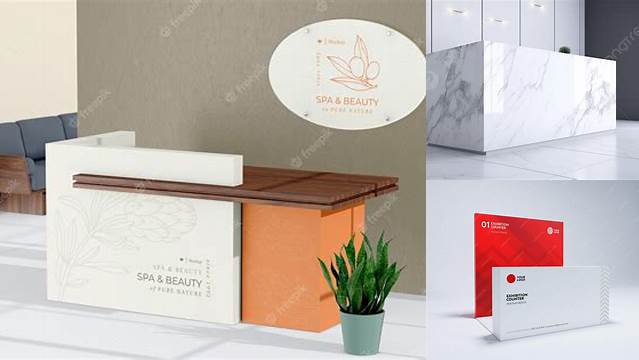 2506+ Counter Mockup Exclusive Free Photoshop Mockup