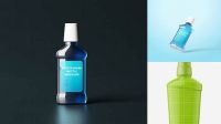 2506+ Mouthwash Bottle Mockup Free Modern PSD Templates