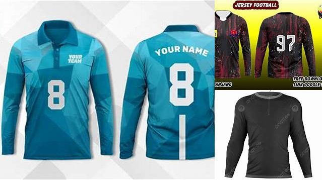 2512+ Mockup Jersey Lengan Panjang Polos For Free Download