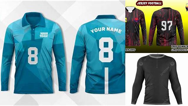 2512+ Mockup Jersey Lengan Panjang Polos For Free Download