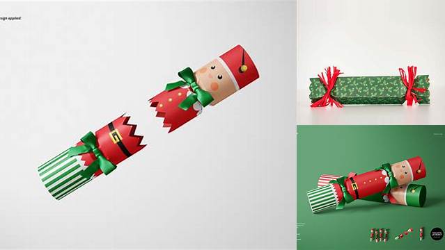 2516+ Christmas Cracker Mockup Best for Showcase