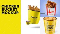 2519+ Chicken Bucket Mockup Easy Editable