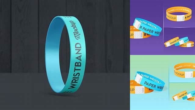 2519+ Event Wristband Mockup Free PSD Free Download