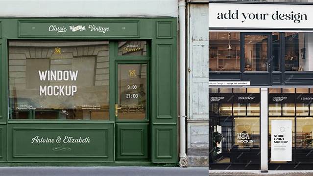 2520+ Storefront Mockup Digital Download