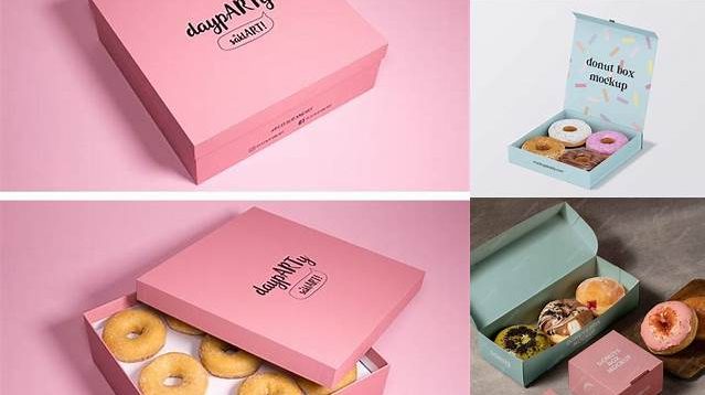 2521+ Donut Mockup Free Fully Layered PSD Freebie