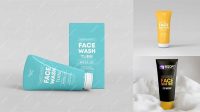 2526+ Face Wash Tube Mockup Free Download PSD Download