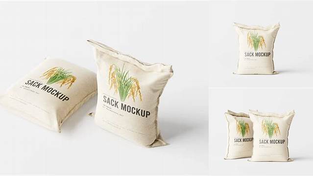 2544+ Rice Sack Mockup Download Free