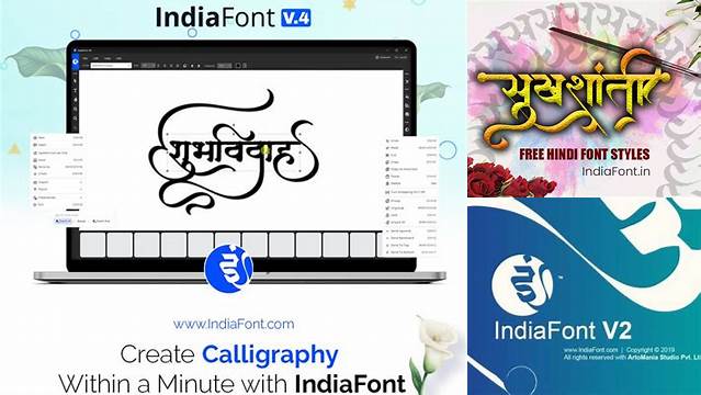 2555+ Indiafont V2 All 125 Font PSD Free Download