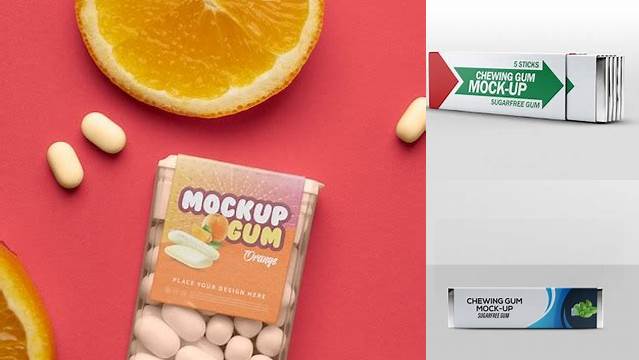 2563+ Gum Mockup Creative Design File