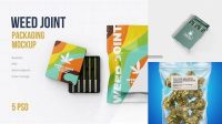 2567+ Cannabis Packaging Mockup Exclusive Free PSD