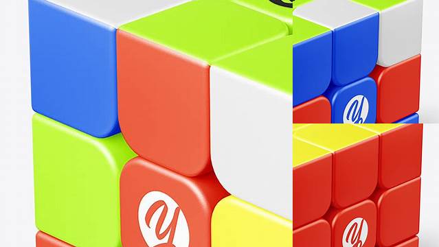 2568+ Rubik's Cube Mockup Free Premium Design Freebie