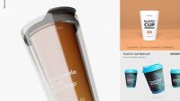 2592+ Reusable Plastic Cup Mockup Editable Design File