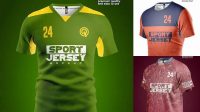 2592+ Template Jersey Futsal Cdr High-Quality Editable PSD