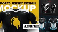 2593+ Esports Jersey Mockup Creative Photoshop Resources