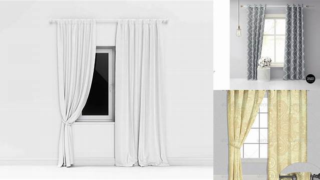 2594+ Curtains Mockup Pack Free Download Free PSD