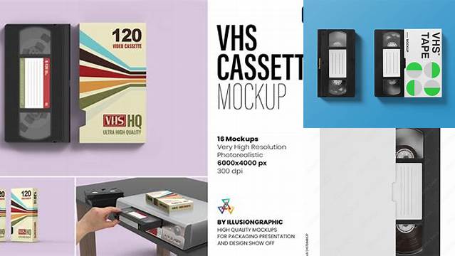 2600+ Vhs Box Mockup Hight Resolution