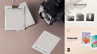 2604+ Polaroid Mockup Free Psd Free PSD