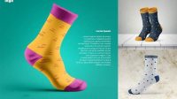 2609+ Socks Mockup Premium PSD Freebie