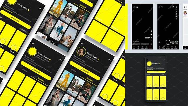 2613+ Snapchat Ad Mockup Professional PSD Template