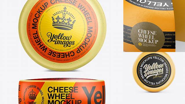 2614+ Cheese Wheel Mockup Best Free Mockup PSD