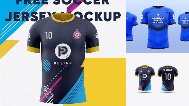 2624+ Soccer Jersey Mockup Template For Free Download