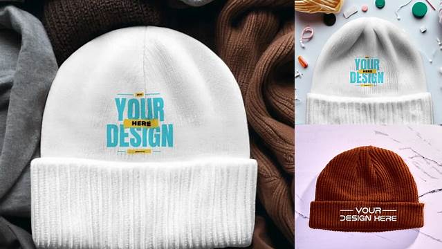 2628+ Free Beanie Mockup Photoshop Resource Free