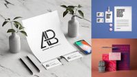 2630+ Brand Identity Mockup Free Best for Showcase