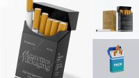 2647+ Cigarette Box Mockup Free Modern PSD Templates