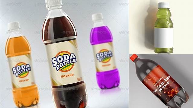 2649+ Soda Bottle Mockup Hight Resolution