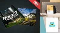 2651+ Free Flyer Mockup Generator Premium Design Freebie