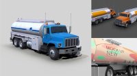 2654+ Gas Truck Mockup For Free Download