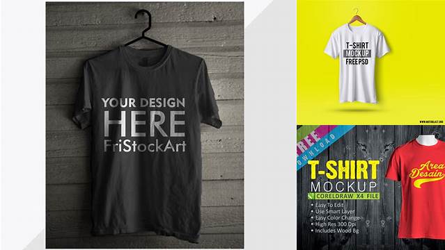 2661+ Free Download Mockup Kaos Cdr Exclusive Free PSD