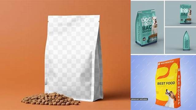 267+ Pet Food Bag Mockup Free Smart PNG Image