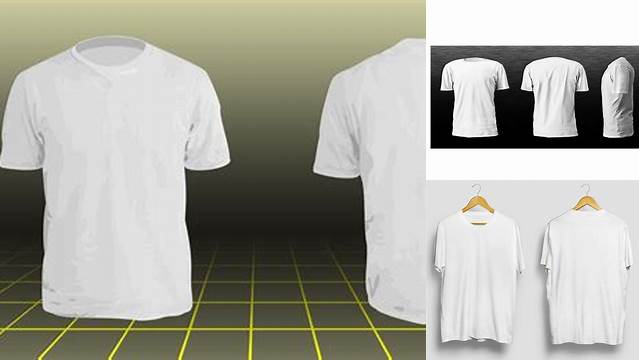 2671+ Mockup Kaos Putih Polos Depan Belakang Customizable PSD