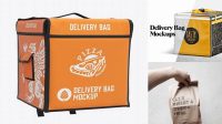 2673+ Delivery Bag Mockup Free Best for Showcase