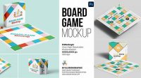 2680+ Board Game Mockup Smart PNG Image