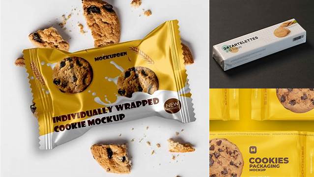 2680+ Cookie Packaging Mockup Free PSD Free Download