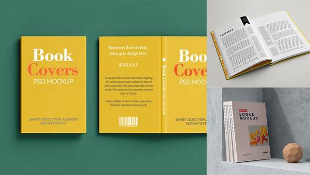 2682+ Book Mockup Psd Include TIFF