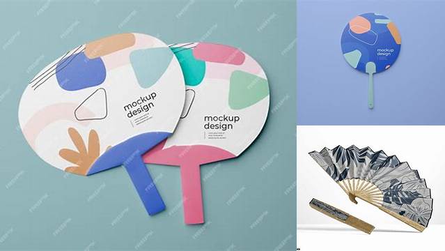 2686+ Hand Fan Mockup Psd Free Professional PSD Mockup