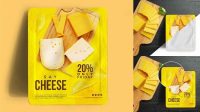 2687+ Cheese Mockup Free PSD