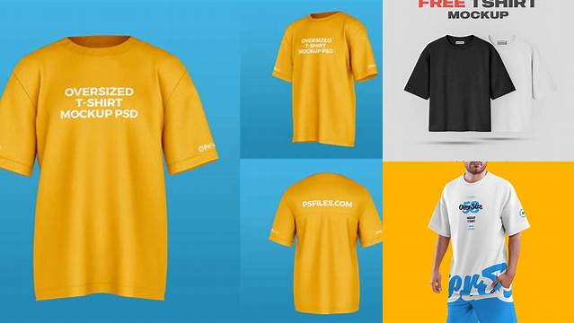 269+ Oversize T Shirt Mockup Psd Free Free PSD