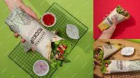 2695+ Shawarma Mockup For Free Download