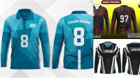 2698+ Download Mockup Jersey Lengan Panjang Cdr PSD Download