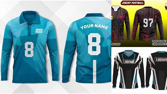 2698+ Download Mockup Jersey Lengan Panjang Cdr PSD Download