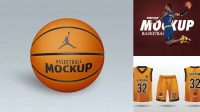 2705+ Basketball Mockup Free Download Easy Editable